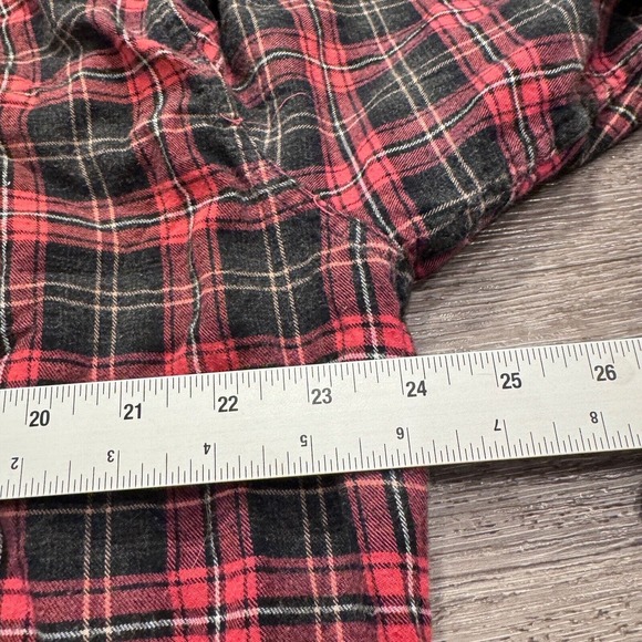 Carbon 2 Cobalt Shirt‎ Mens Extra Large Red Black Flannel Lined Heavy Western - Picture 12 of 12